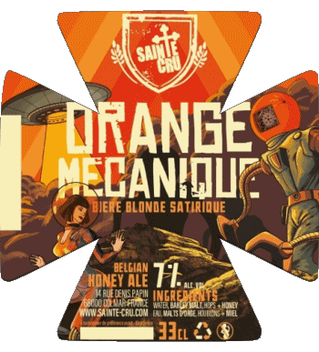 Orange Mécanique-Orange Mécanique Sainte Cru France mainland Beers Drinks 