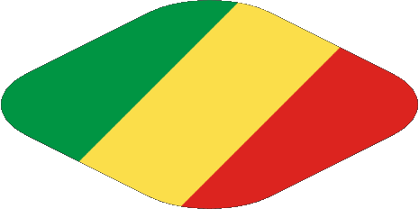 Divers Congo Afrique Drapeaux 