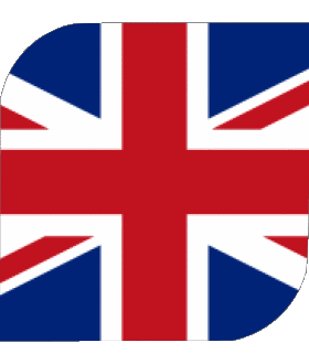 Quadrato UK Europa Bandiere 