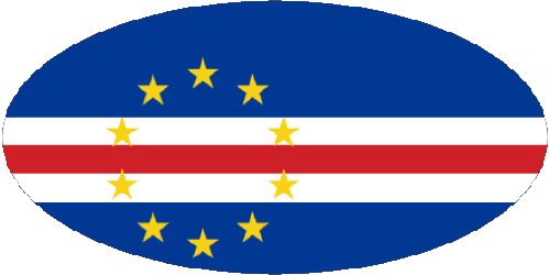 Diverso Cabo Verde África Banderas 