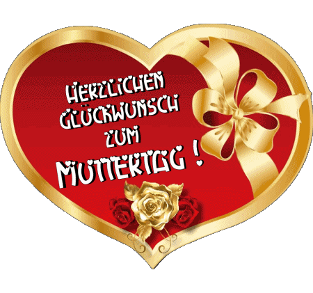 021 Herzlichen Glückwunsch zum Muttertag Tedesco Messagi 