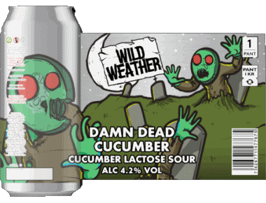 Damn dead cucumber-Damn dead cucumber Wild Weather Royaume Uni Bières Boissons 