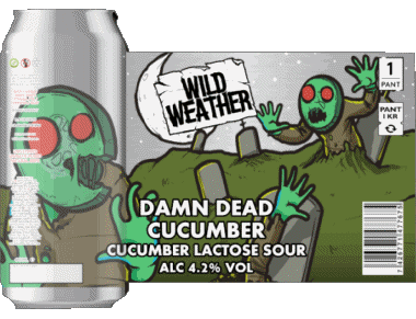 Damn dead cucumber-Damn dead cucumber Wild Weather UK Beers Drinks 
