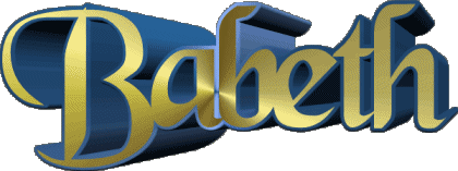 Babeth B WEIBLICH - Frankreich Vorname 