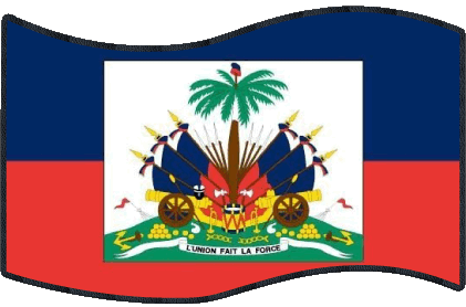Rectangle Haïti Amériques Drapeaux 