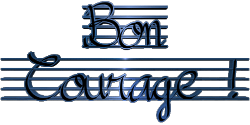 01 Bon Courage French Messages 