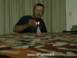 Serie 01 Play with fire PEOPLE Humor -  Fun 
