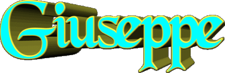 Giuseppe G MASCULINE - Italy First Names 