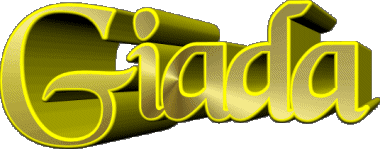 Giada G WEIBLICH - Italien Vorname 