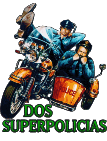 Logo Espagnol Deux Supers-Flics Cinéma International Multi Média 