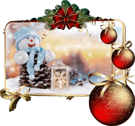 Serie 12 Joyeuses Fêtes (Noël) French Messages 