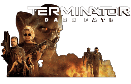 Logo Dark Fate Terminator Películas Internacional Multimedia 