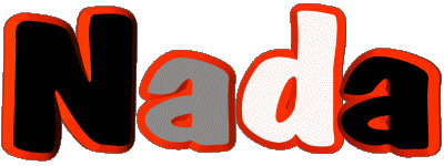 Nada N FEMENINO - Magreb Musulmán Nombre 