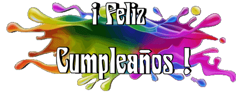 012 Transparent Background Abstracto - Geométrico Feliz Cumpleaños Spanish Messages 