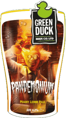 Pandemonium-Pandemonium Green Duck Royaume Uni Bières Boissons 