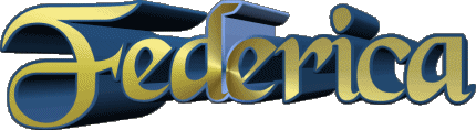 Federica F WEIBLICH - Italien Vorname 