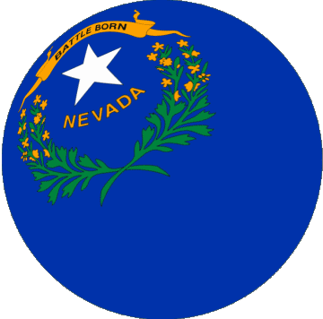 Sphere - Cube Nevada U.S.A - Etats Amériques Drapeaux 