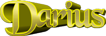 Darius D MASCULINE - German First Names 