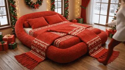 „ Im Bett ! “ (Weihnachten) A.I Mix Humor -  Fun 