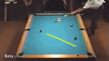 Bata-Bata Best Off Shot 02 Pool Table Sports Humor -  Fun 