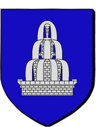 Blazon-Blazon FONTENAY LE COMTE 85 Departments - Cities France Flags 