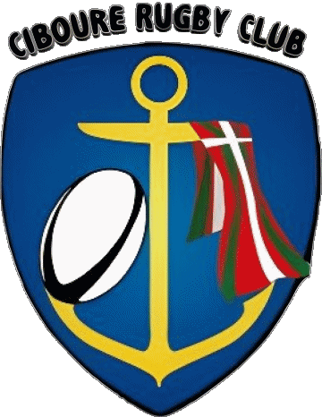 Ciboure RC Dept 64 Rugby Club Francia Logo Sportivo 