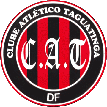 Clube Atlético Taguatinga Distrito Federal Brazil Soccer Club America Logo Sports 