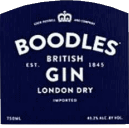 Boodles Gin Boissons 