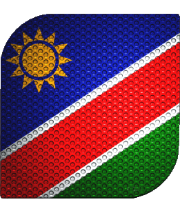 Plaza Namibia África Banderas 