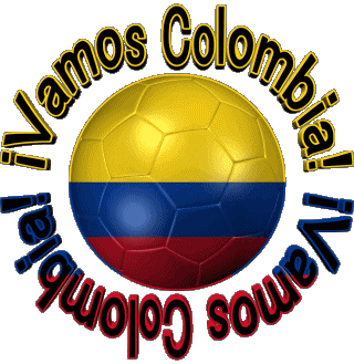 Fútbol Vamos Colombia Espagnol Messages 