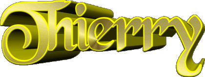 Thierry T MASCULINE - France First Names 