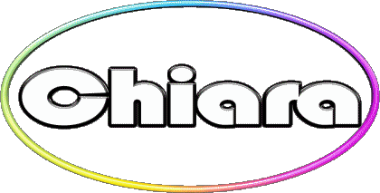 Chiara C WEIBLICH - Italien Vorname 