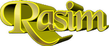 Rasim R MASCULIN - Maghreb Musulman Prénoms 