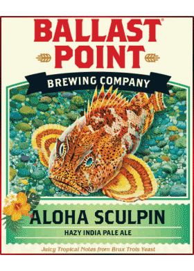 Aloha Sculpin-Aloha Sculpin Ballast Point USA Cervezas Bebidas 