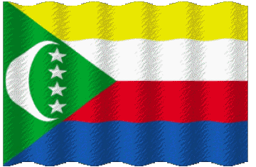 Sventola Comoros Africa Bandiere 