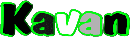 Kavan K MASCULINE -  UK - USA - IRL - AUS - NZ First Names 