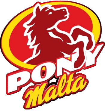 Logo-Logo Pony Malta Kolumbien Bier Getränke 