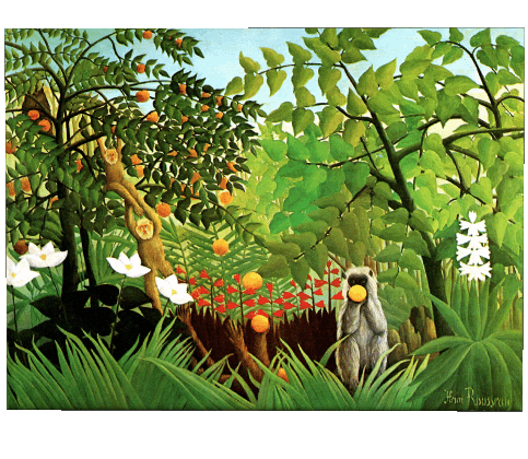 Douanier Rousseau Artiste  Peintre Humour - Fun 