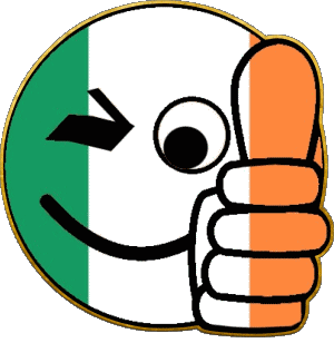 Faccina - OK Irlanda Europa Bandiere 