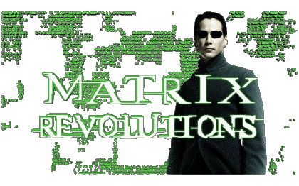 03 Revolutions Logotipo Francés Matrix Películas Internacional Multimedia 