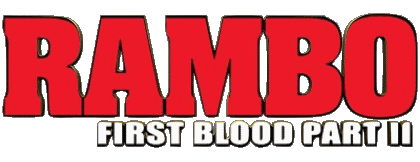 Logo First blood part 2 Rambo V International Multimedia 