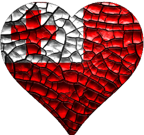 Coeur Tonga Océanie Drapeaux 