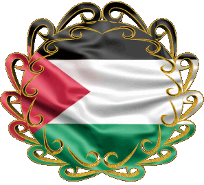 Forma Palestina Asia Banderas 