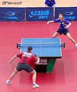 Serie 01 Tischtennis Sport Humor -  Fun 