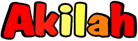 Akilah A FEMININE - Maghreb Muslim First Names 