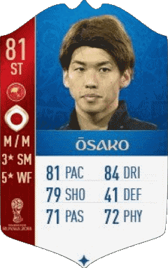 Yuya Osako Japan F I F A - Card Players Video Games Multi Media 