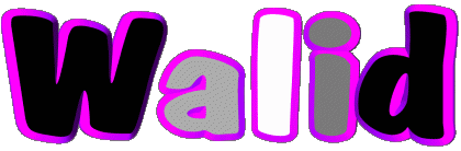 Walid W MANN - Maghreb Muslim Vorname 