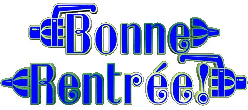 04 Transparenter Hintergrund Bonne Rentrée Französisch Nachrichten 