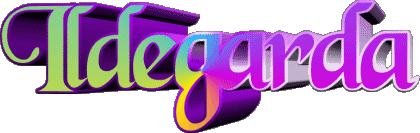 Ildegarda I WEIBLICH - Italien Vorname 