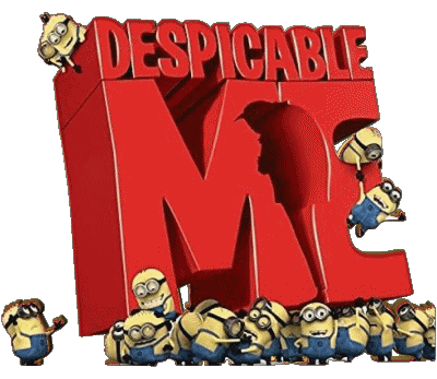 English Logo Despicable Me Cartoons TV - Movies Multi Media 